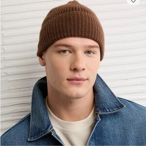 American Eagle Outfitters Brown Knit Beanie